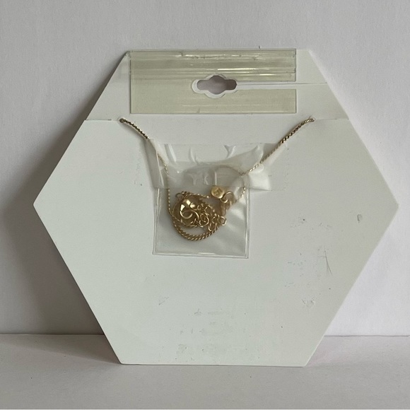 NEW LC Lauren Conrad Gold Cancer Necklace - Picture 2 of 3